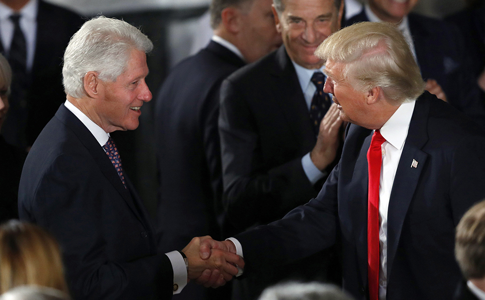 Bill Clinton vlerëson Trump për armëpushimin  Ka merita të mëdha