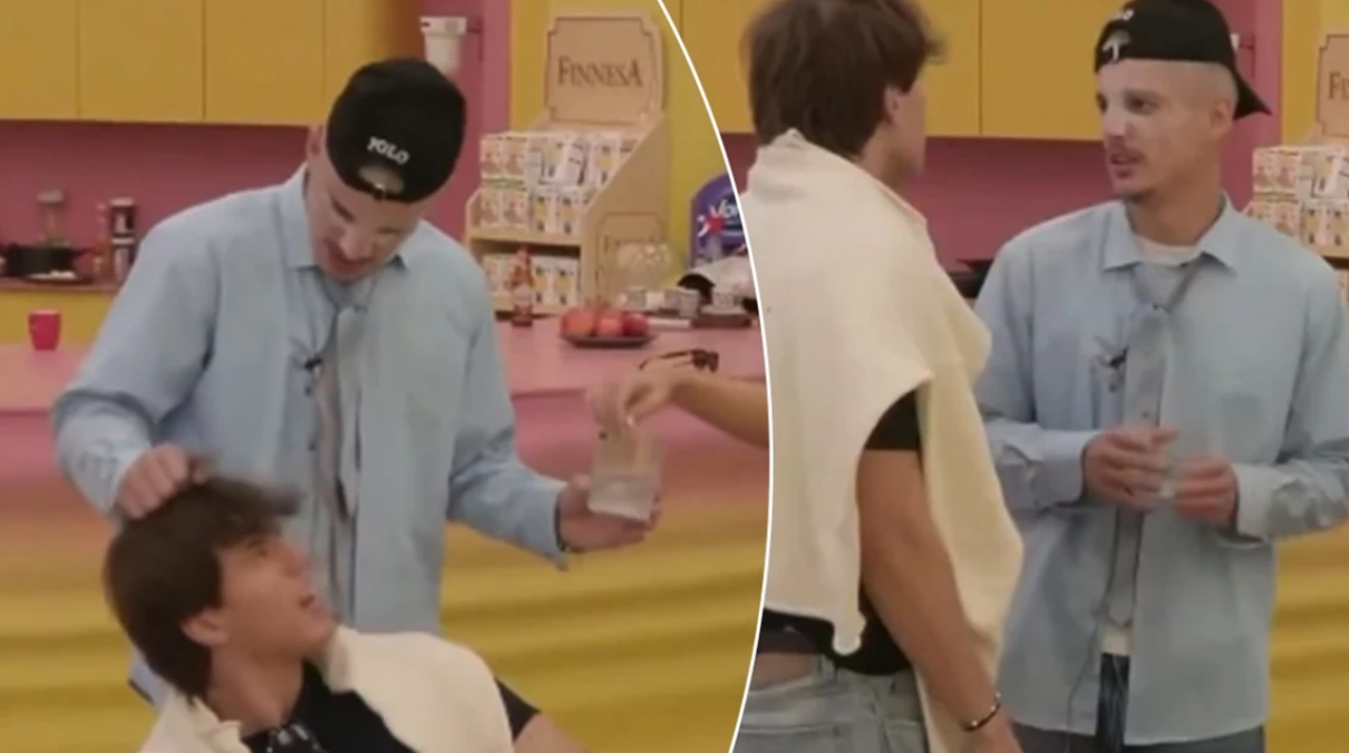 Prekje fizike në Big Brother VIP Kosova  Londrimi kap për flokësh Klodianin   situata tensionohet brenda sekondave