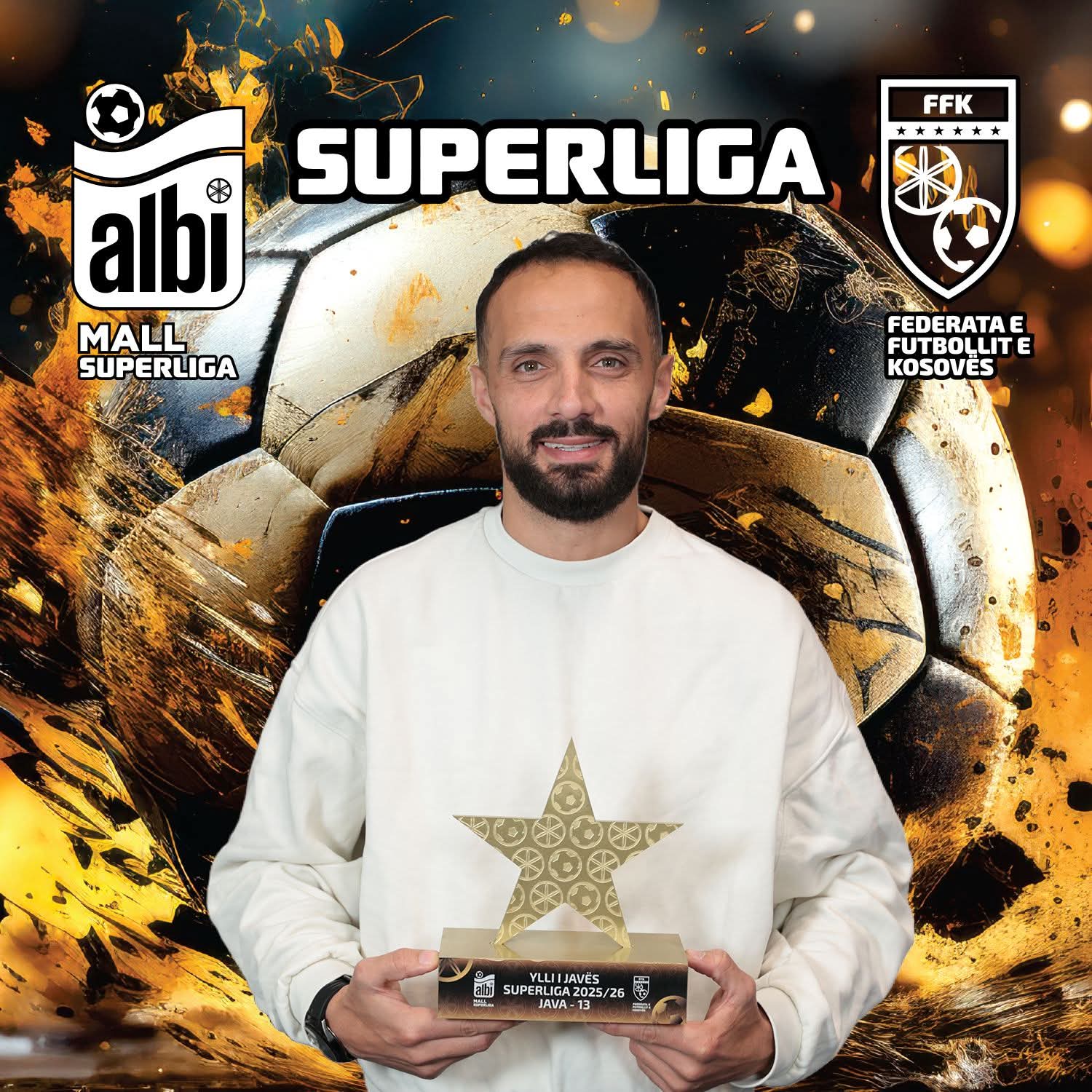  Ylli i Javës  për futbollistin FC Drenica Kreshnik Uka