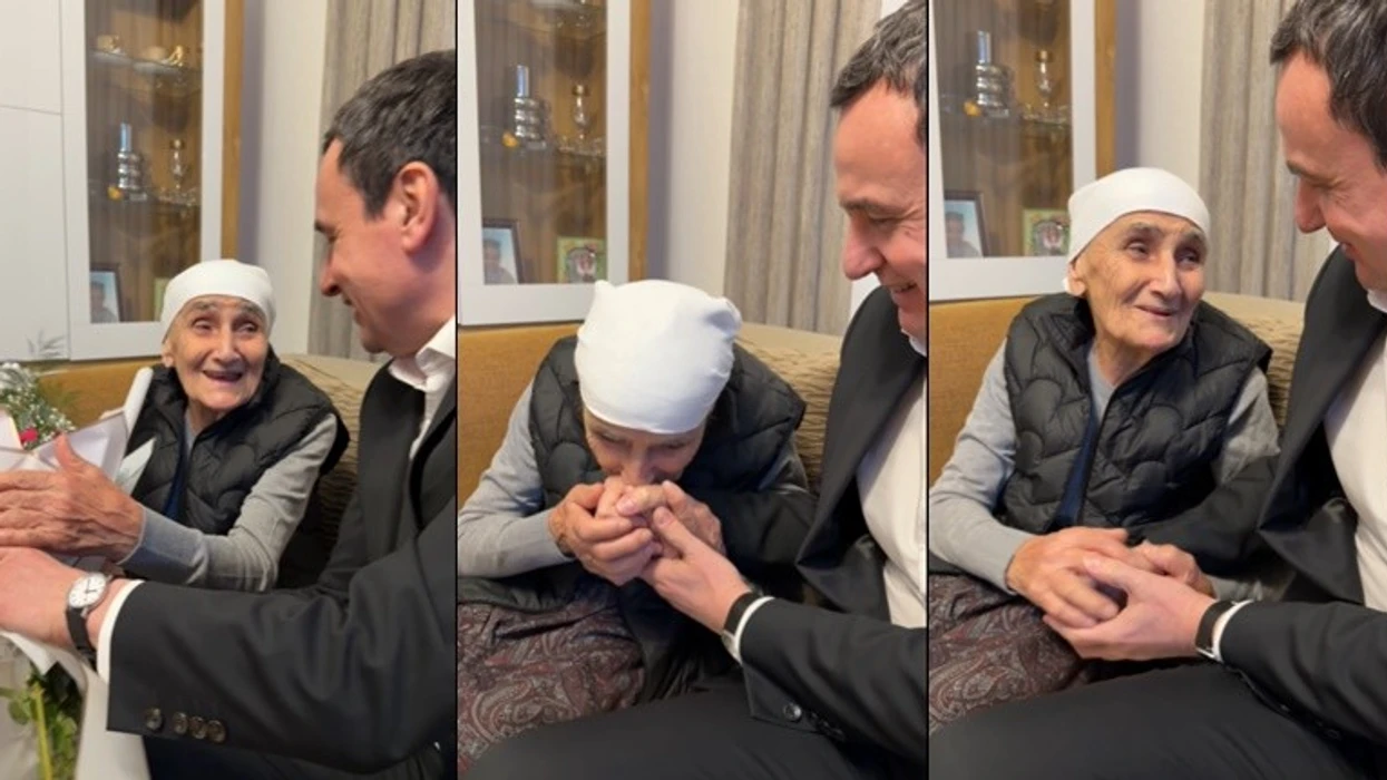  T kom djalë vallahi   takim i veçantë i Kurtit me loken Xhemile që frymëzoi sloganin  Mos lësho pe 