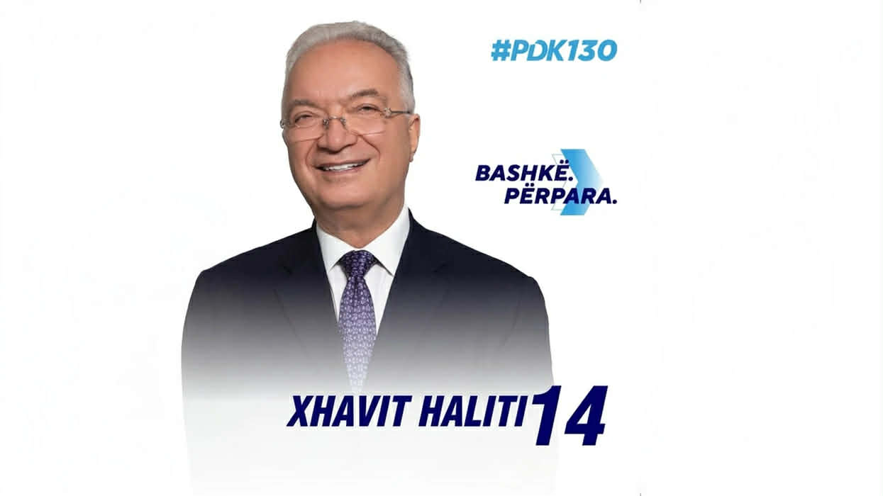 Xhavit Haliti  Me UÇK në në shpirt  Me PDK në drejt fitores