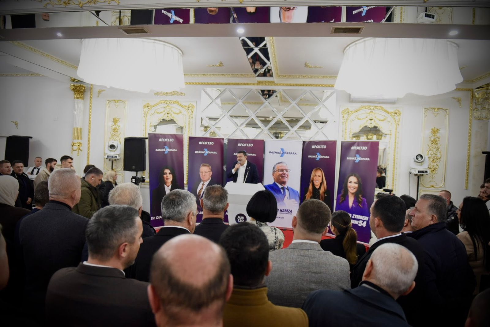 Hajdar Beqa poston fotografi nga tubimi madhështor i PDK së në Gjakovë