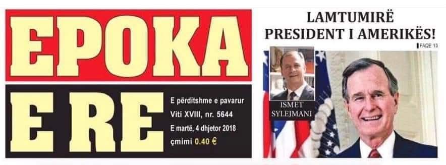 7 VJET NGA LAMTUMIRA PËR PRESIDENTIN E AMERIKËS BUSH