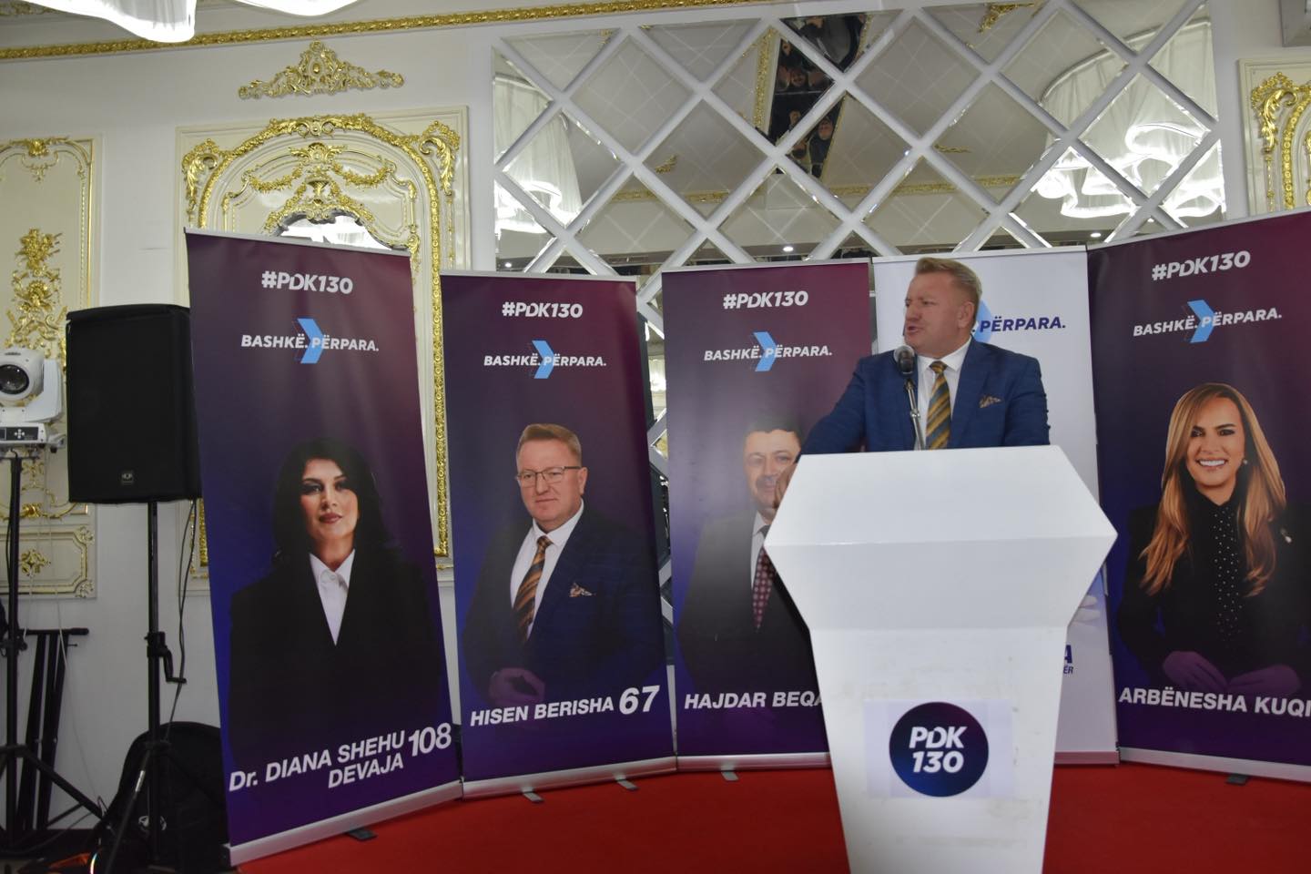 Hisen Berisha nga tubimi në Gjakovë  Po shkojmë drejt fitores së PDK së