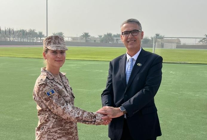 Ushtarakja nga Kosova shpallet më e mira në trajnimin në Abu Dabi