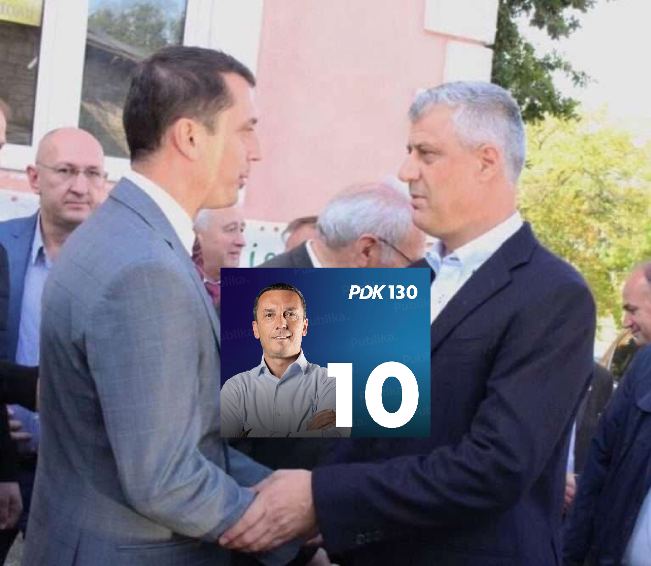 10 shi i PDK së  Kujtim Gashi  Bashkë  Përpara  Edhe më të fortë 