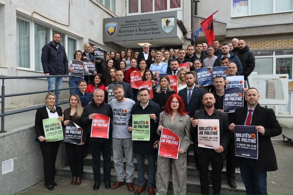  Liria ka Emër  merr mbështetje në Kaçanik për marshin e 17 shkurtit