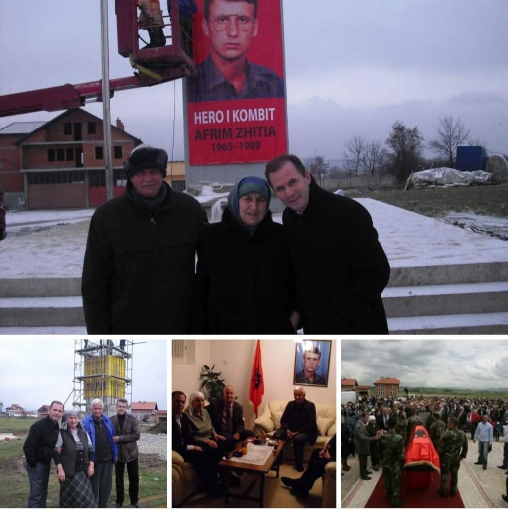 DITËLINDJA E NËNËS QAMILE TË HEROIT TË KOMBIT AFRIM ZHITIA