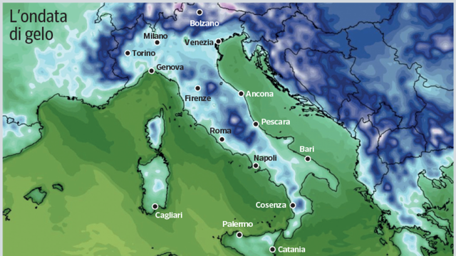 Një valë e fortë acari përfshin Europën  metereologu  Ka pak raste si ky në këtë shekull