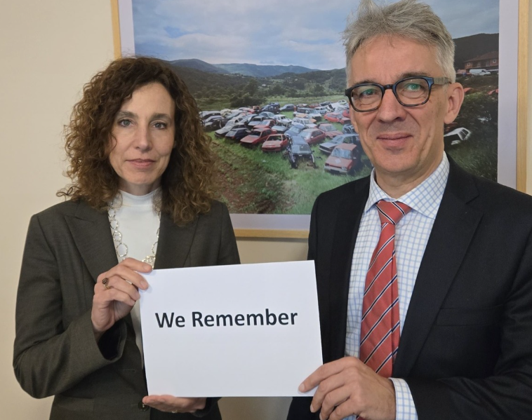  Mos ta harrojmë kurrë Aushvicin   Ambasada e Gjermanisë në Kosovë përkujton viktimat e Holokaustit