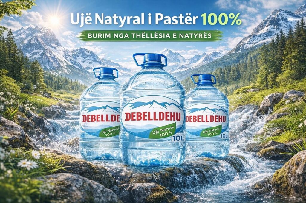 Uji i ambalazhuar  Debelldehu    Pastërti nga thellësitë e Bjeshkëve të Debelldehut