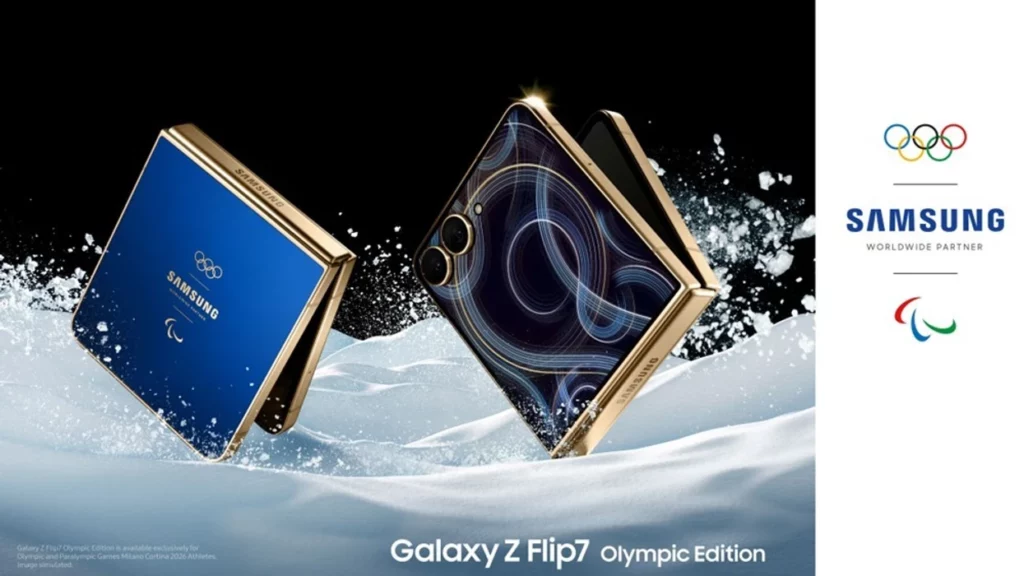 Samsung zbulon Galaxy Z Flip7 Olympic Edition