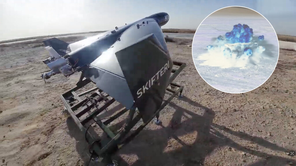 VIDEO  Testohet droni  SKIFTERI K1   prodhuesi kosovar  Godet nga 1000  km largësi