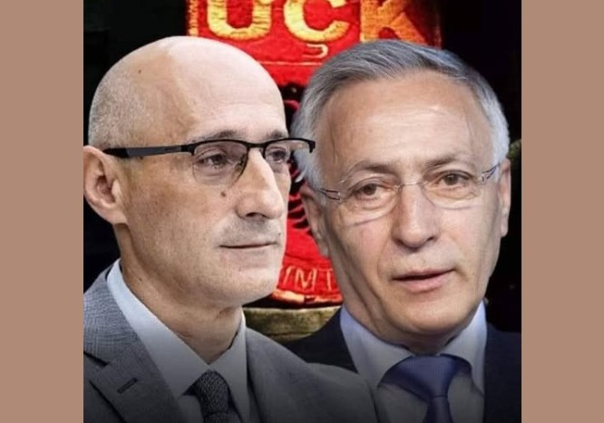 Larg familjes  larg atdheut  Jakup Krasniqi dhe Salih Mustafa i festojnë ditëlindjet në Hagë