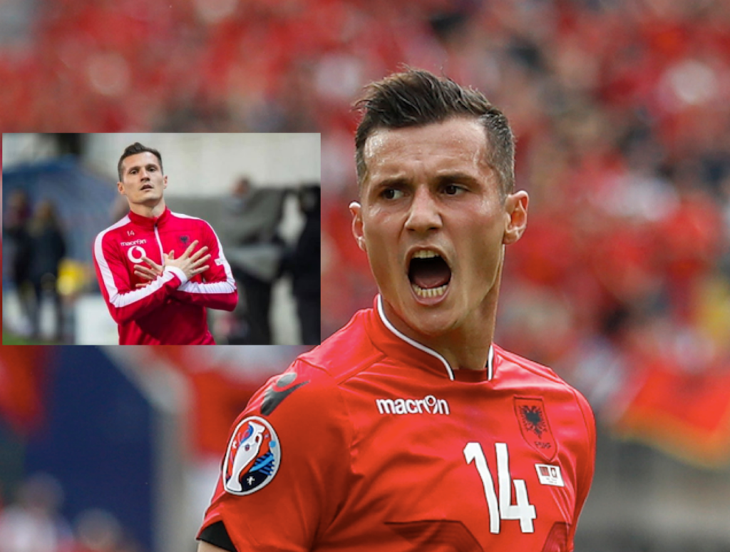  Kisha vdekur për këtë fanellë   Taulant Xhaka motivon lojtarët e Kombëtares