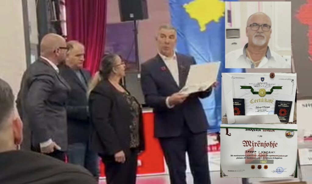  Lëvizja  dekoron me mirënjohje post mortem Jakup Hasanin