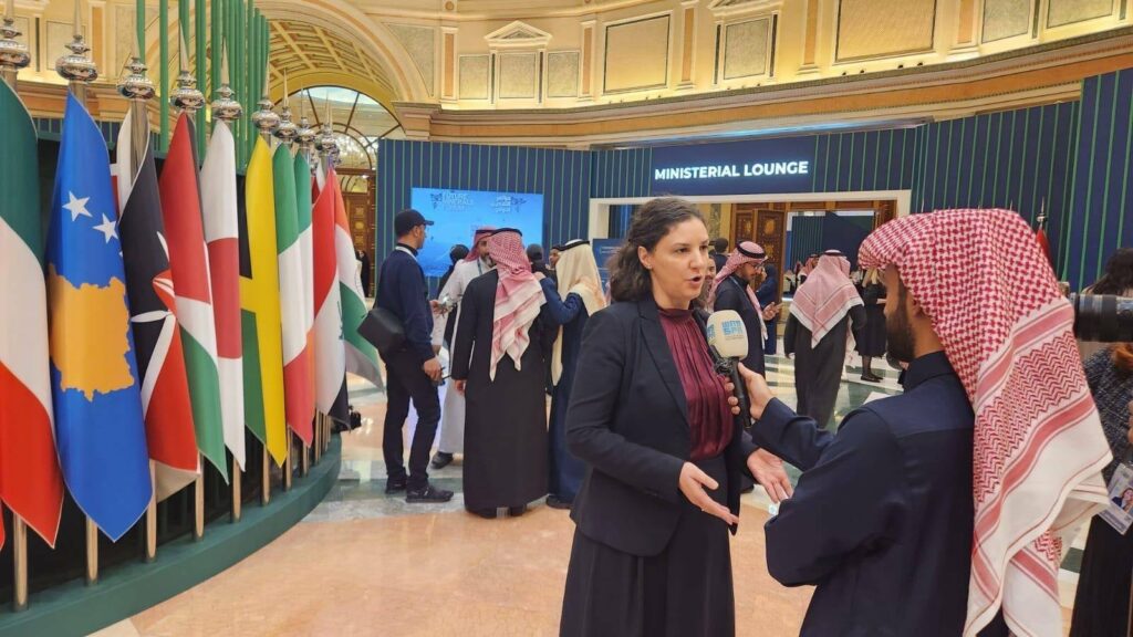 Rizvanolli përfaqëson Kosovën për herë të parë në Konferencën Ndërkombëtare  Future Minerals Forum  në Riad