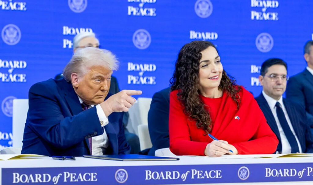 Bordi i Paqes  Osmani njofton se ka arritur në ShBA