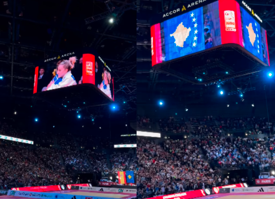 Triumfi i Distria Krasniqit  20 mijë shikues nderojnë Kosovën në Paris