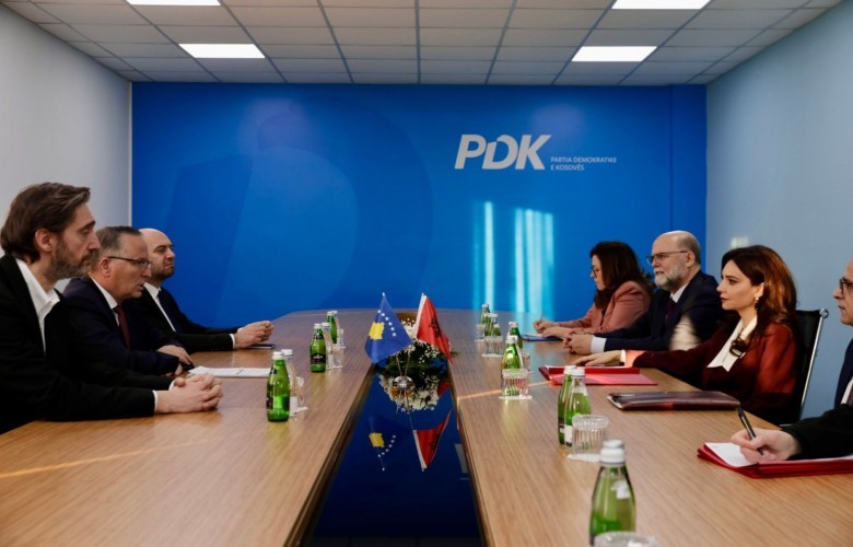 Bedri Hamza pret Elisa Spiropalin  PDK vlerëson mbështetjen e Shqipërisë