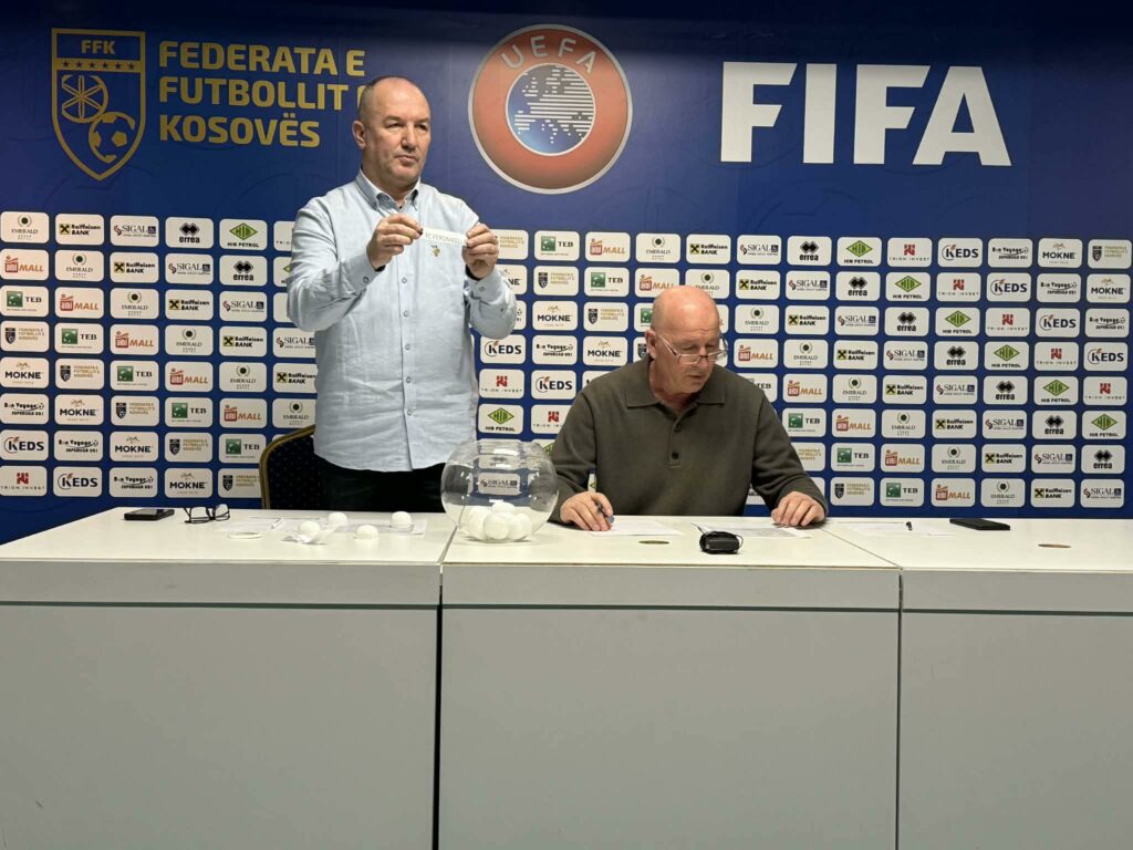 Çiftet e ndeshjeve çerekfinale të Kupës së Kosovës