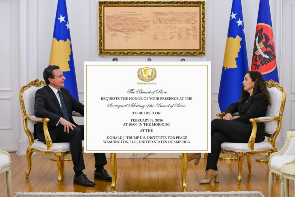 Trump i shpërndan ftesat për Bordin e Paqes  Selimi  Duket që takimi do të jetë për fonde  Osmanit i duhet koordinim me Kurtin