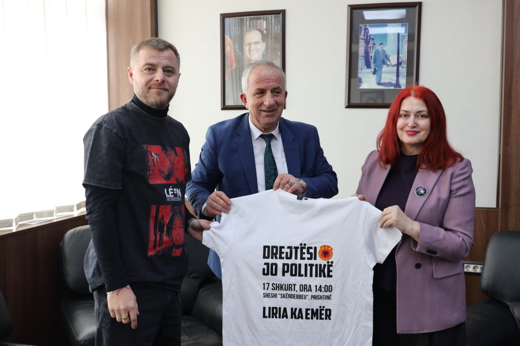  Liria ka Emër  merr mbështetje edhe nga Suhareka për marshin  Drejtësi  jo politikë  më 17 shkurt