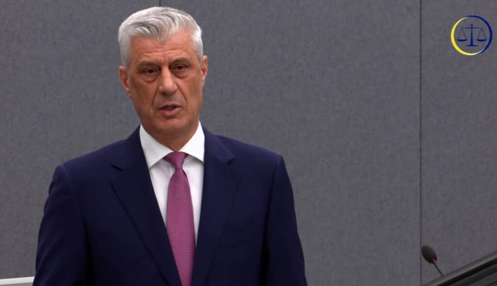 Hashim Thaçi e nis fjalën përmbyllëse në Hagë duke uruar për 17 Shkurtin  Unë jam i pafajshëm