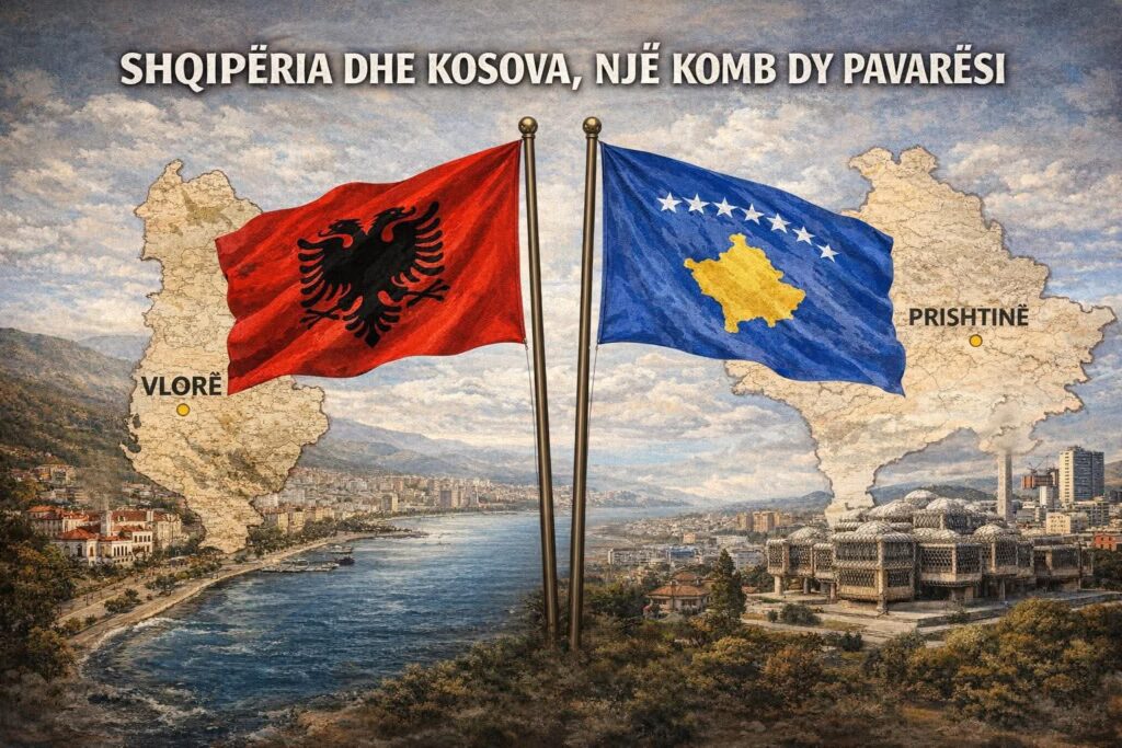 SHQIPËRIA DHE KOSOVA  NJË KOMB DY PAVARËSI