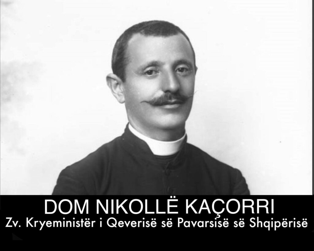 DOM NIKOLLË KAÇORRI   BESA  KRYQI DHE PUSHKA PËR ATDHEUN E KOMBIN