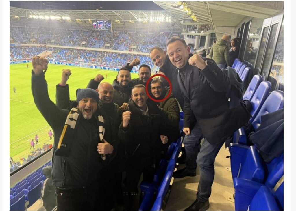 Kryeprokurori i Prishtinës në ndeshjen Sllovaki Kosovë  mes zyrtarëve të Qeverisë Kurti