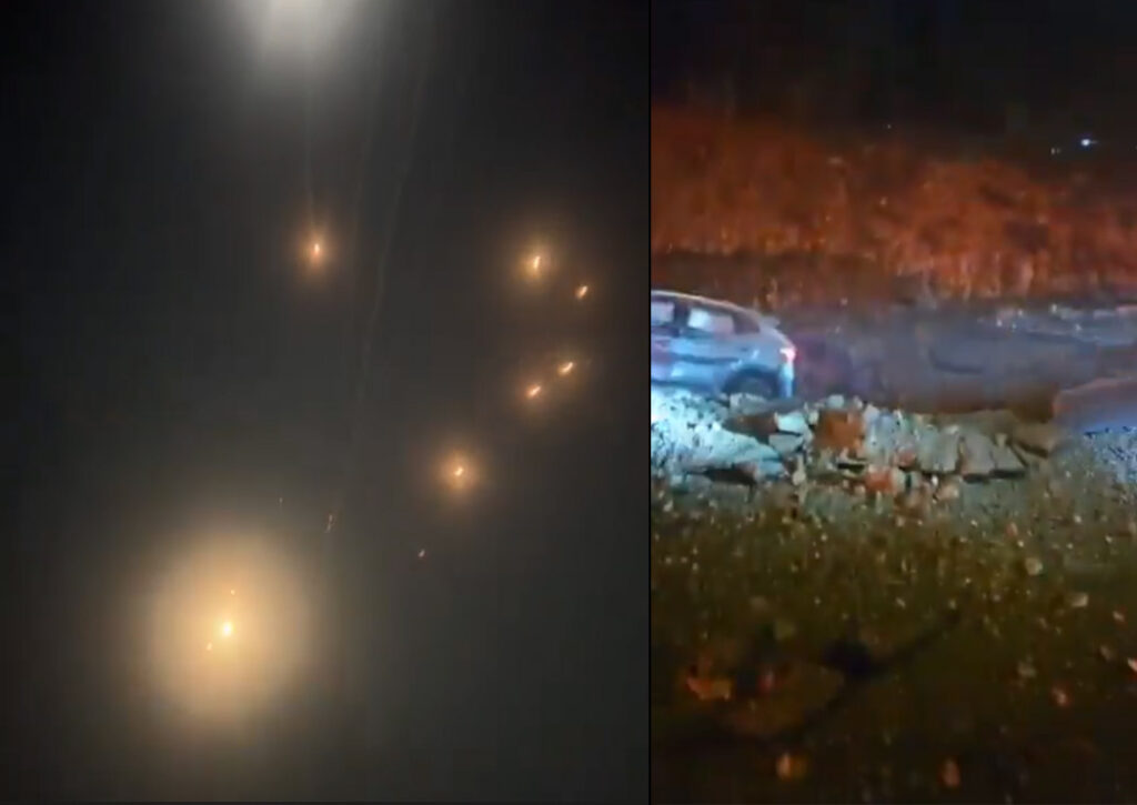 VIDEO  Raketa iraniane i shmanget  Kupolës së Hekurt   godet zonën e Jerusalemit   shtatë të plagosur