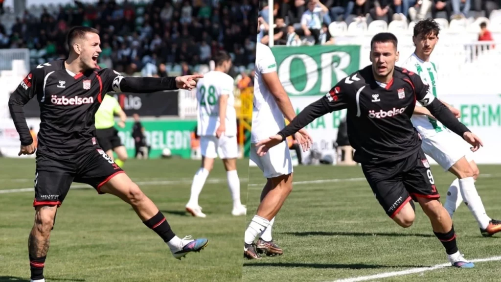 Manaj sërish hero i Sivassporit  shënon për fitoren e madhe