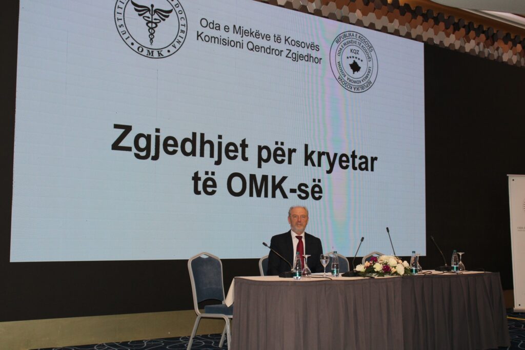 Pleurat Sejdiu rizgjidhet kryetar i Odës së Mjekëve të Kosovës