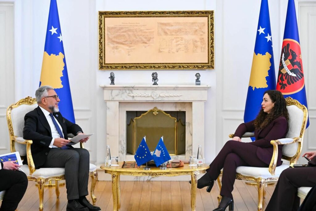 Osmani priti në takim shefin e EULEX  Giovanni Pietro Barbano