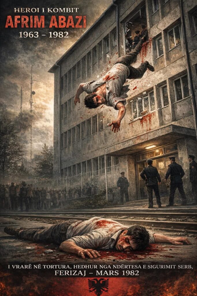 AFRIM ABAZI U VRA NË TORTURË DHE E HODHËN NGA NDËRTESA E SIGURIMIT