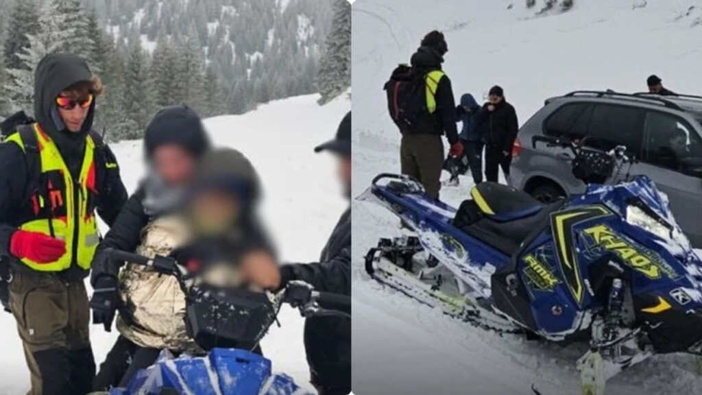 Shpëtohet familja me tre fëmijë e bllokuar nga bora në rrugën Kullë Rozhajë