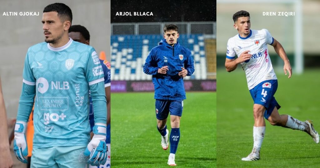 Altin Gjokaj  Arjol Bllaca dhe Dren Zeqiri ftohen te Kosova U21