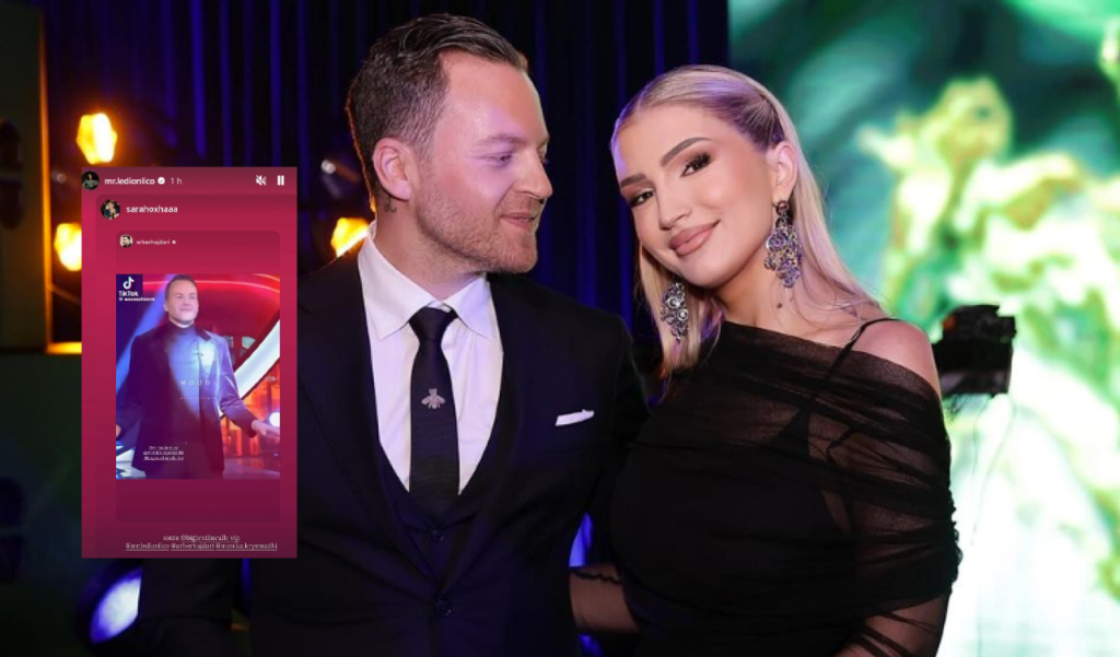 Sara Hoxha bën veprimin e papritur në raport me Ledionin