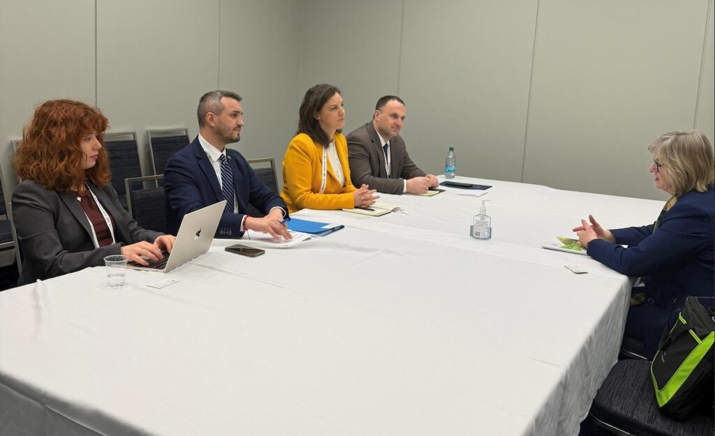 Rizvanolli në Toronto  takime me institucione dhe përfaqësues të sektorit minerar në Kanada