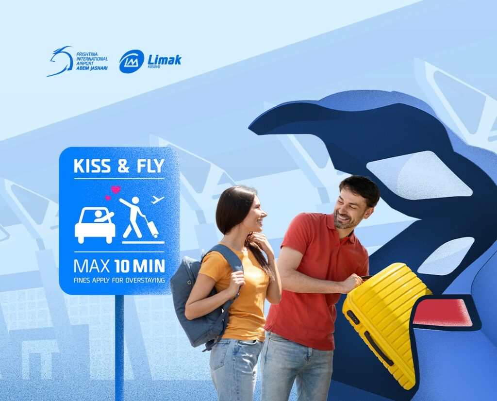  Kiss   Fly Zone  në Aeroportin Ndërkombëtar  Adem Jashari    nisje më e shpejtë dhe më efikase për pasagjerët