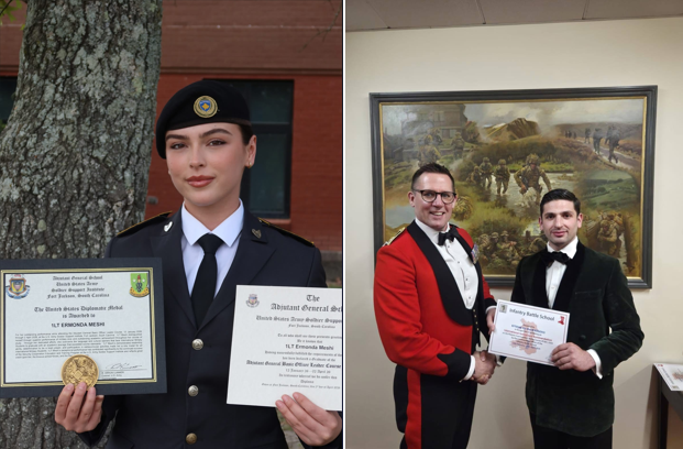 Ushtarakët e FSK së diplomojnë në SHBA dhe Mbretërinë e Bashkuar