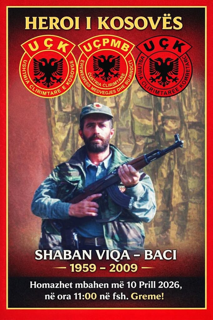 Homazhe për Shaban Viqën   Bacin  Hero i Kosovës