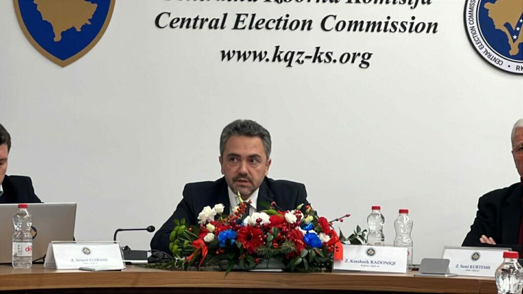 4 ditë para skadimit të afatit për President  Radoniqi i KQZ së si për  28 dhjetorin   i dërgon letër Kuvendit të Kosovës