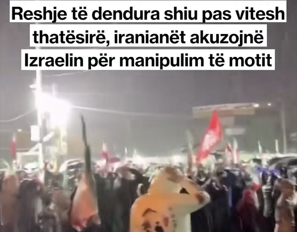 Irani  Izraeli po ndikon në reshjet e shiut dhe borës