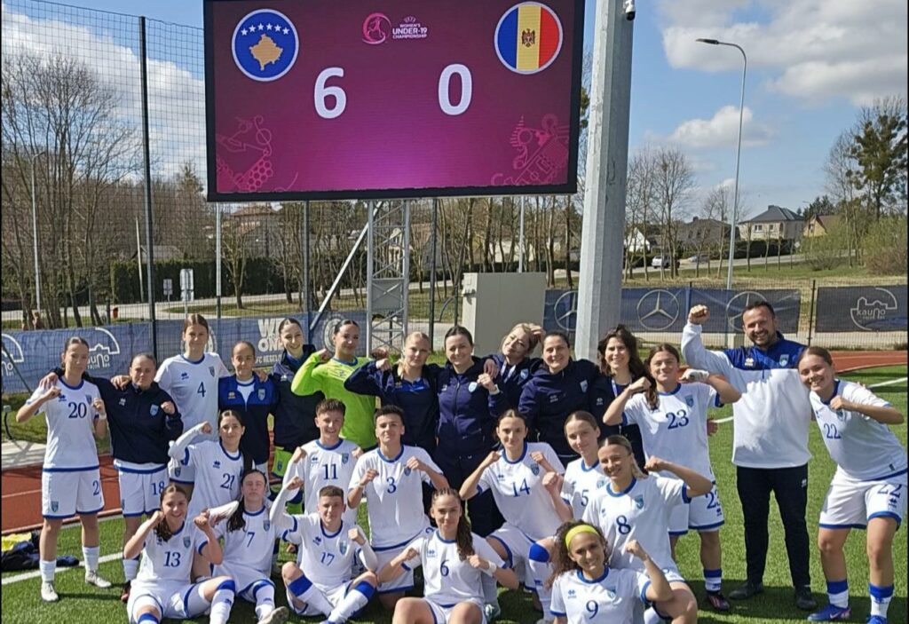 Vashat e Kosovës mposhtin bindshëm Moldavinë