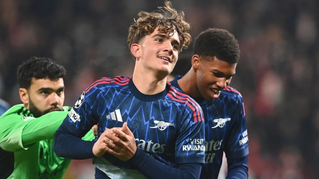 Max Dowman i Arsenalit thyen rekordin e madh në Ligën e Kampionëve