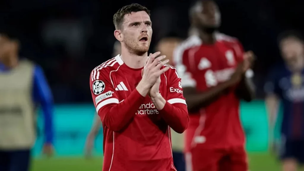 Vendos vetëm një kusht  Andy Robertson i thotë  PO  rivalit në Ligën Premier