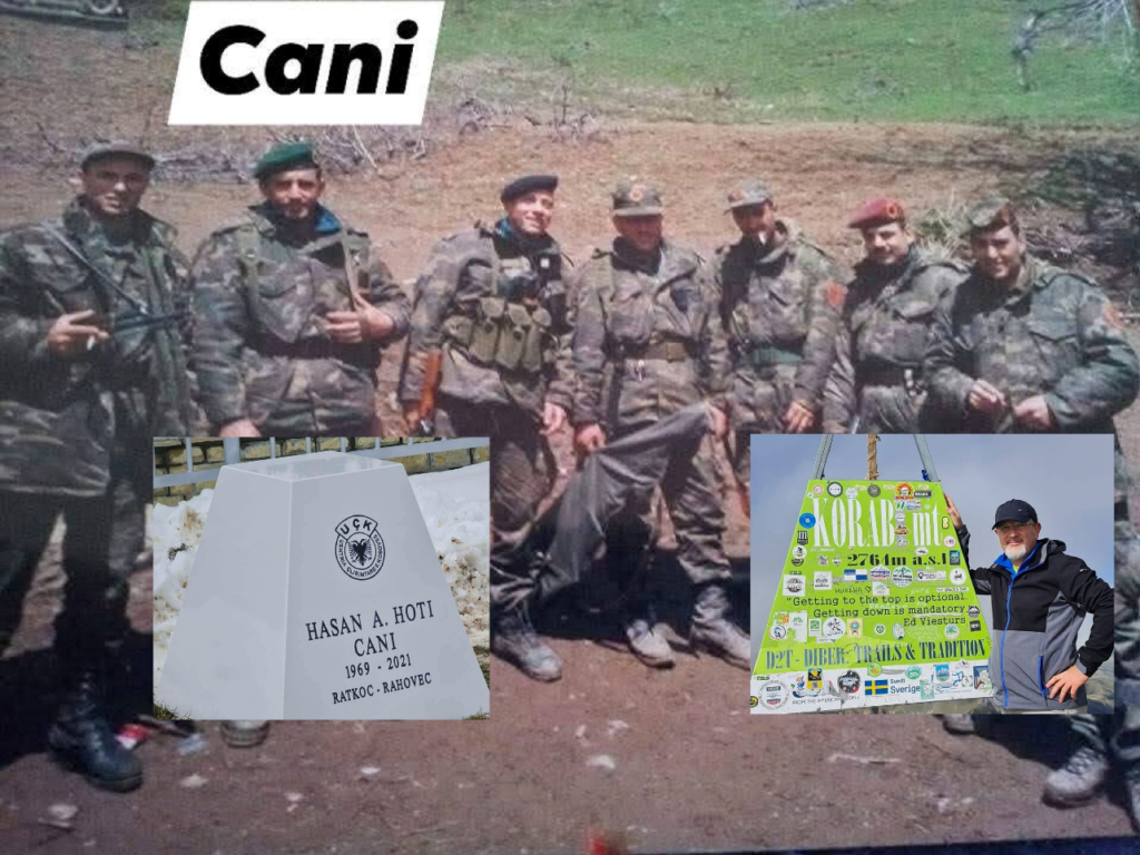 Përkujtim për luftëtarin e lirisë  Hasan Hoti   Cani