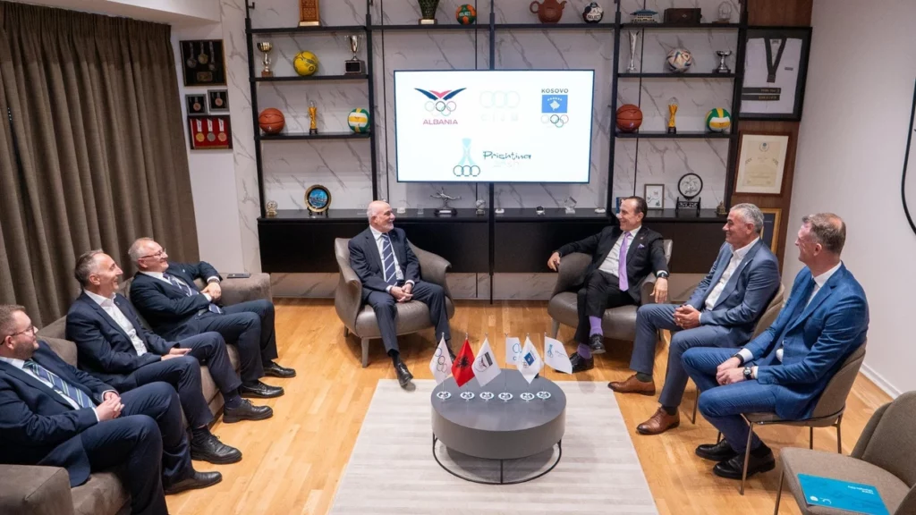 Shqipëria dhe Kosova rritin bashkëpunimin për Lojërat Mesdhetare  Prishtina 2030 